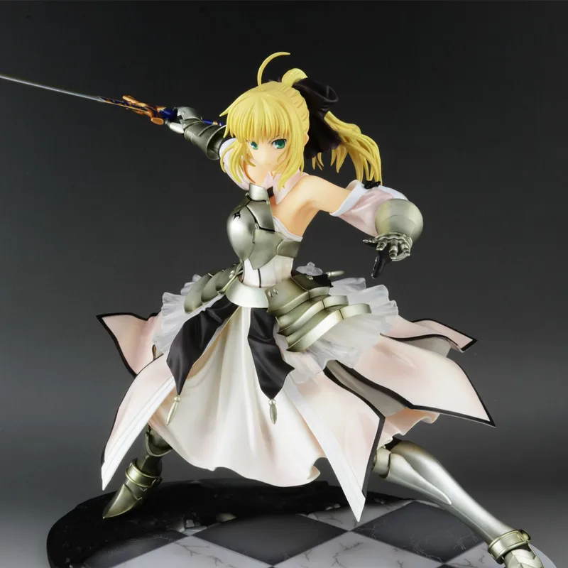 Fate Stay Night Saber Lily Avalon 1 7 Painted Pvc Action Figure Model Toy 23cm Fate Zero Game Figure Model Dolls Excalibur Buy At The Price Of 53 99 In Aliexpress Com Imall Com