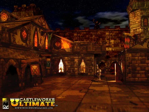 Супер шедевр Castleworks Ultimate замок Бумажная модель|Картонные конструкторы| |