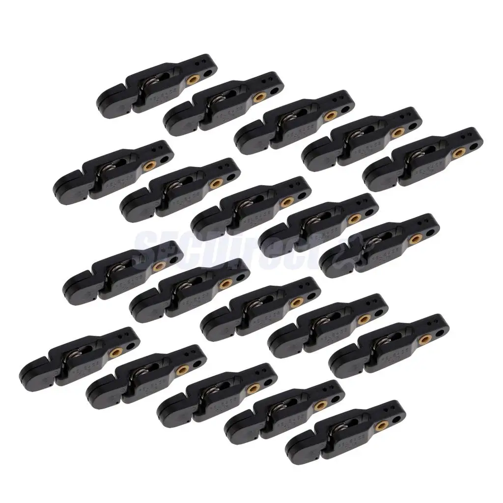 20Pcs Padded Heavy Tension Snap Release Clip Outrigger Downrigger Release Clips for Weight, Planer Board, Kite Offshore