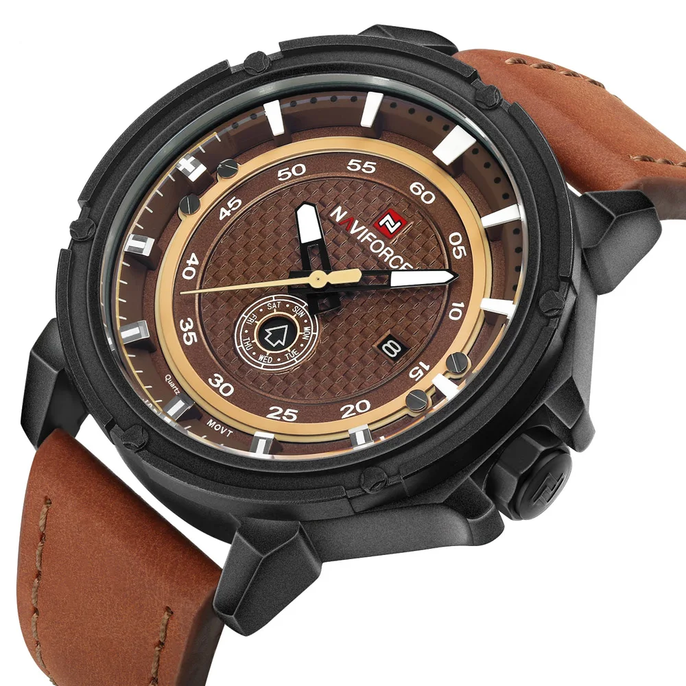 

NAVIFORCE Watches Men Luxury Brand Fashion Mens Quartz Watch Date Waterproof Sport Man Clock Army Military WristWatches