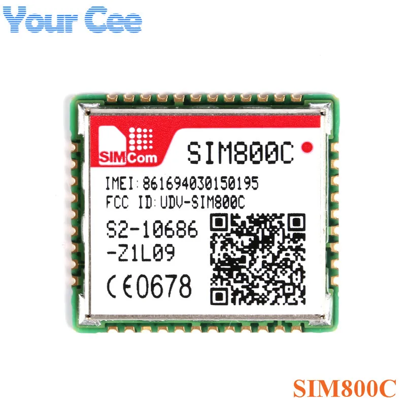 SIM800C макетная плата SIM800 Core Board Quad-band GSM/GPRS IOT Беспроводная связь трансивер с Bluetooth