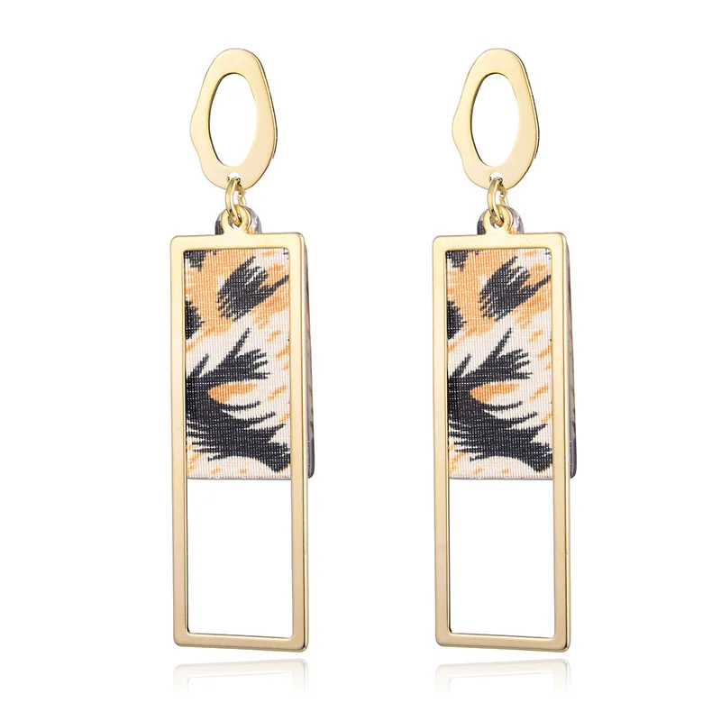 Plastic Pendant Long Drop Earrings For Women New Alloy Female Dangle Hanging Earring Fashion Ear Jewelry Brincos 2020 | Украшения и