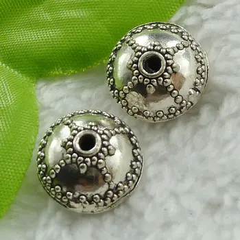 

80 pieces antique silver nice spacers 17x13mm #1545