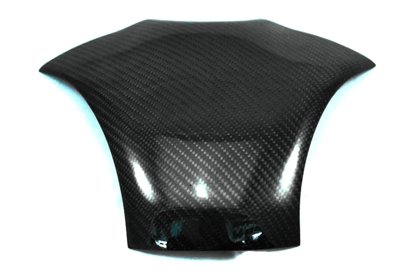 Real Carbon Fiber Fuel Gas Tank Protector Top Clamp for Honda CBR600RR 2007-2012