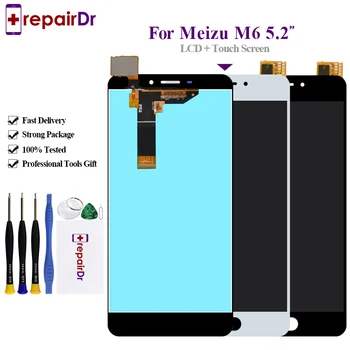 

OEM Display 5.2" For Meizu M6 M711H LCD Display Touch Screen Digitizer Assembly Replacement 1280*720 IPS For Meizu M6 LCD
