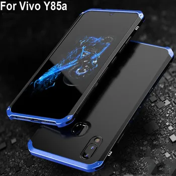 

Cases For Vivo Y85a Case Capa Hard Back PC Metal Bumper Business cover Phone Case For Vivo Y 85a Y85 a VivoY85a Metal shell