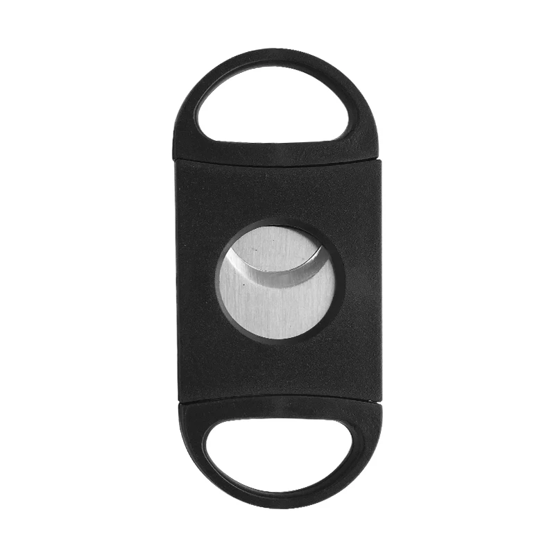 

Good Price Double Blade Cigar Cutter Scissors Plastic Handle