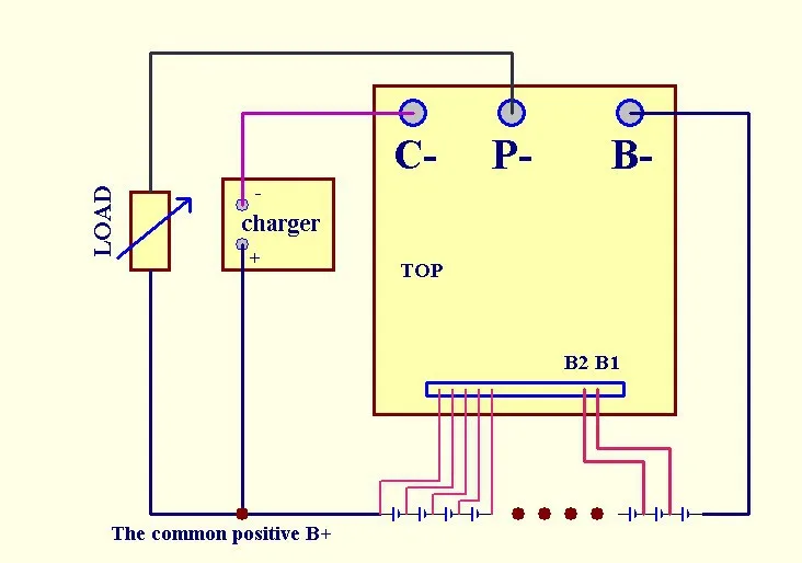 10S3p аккумулятор схема