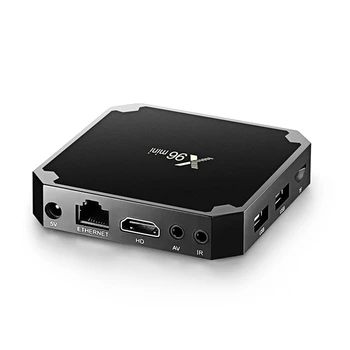 

X96mini Android TV Box Digital Player Amlogic S905W Support 2.4GHz 4K x 2K H.265 100M LAN Media Player BOX