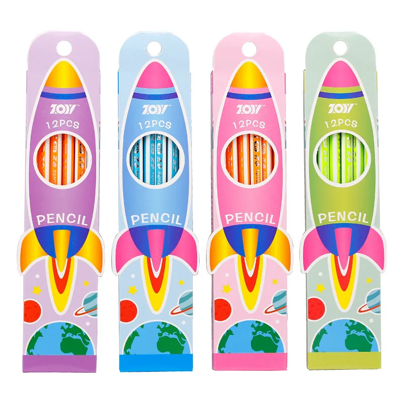 

TOPSTHINK Super rocket cool school pencil stationery set for boy