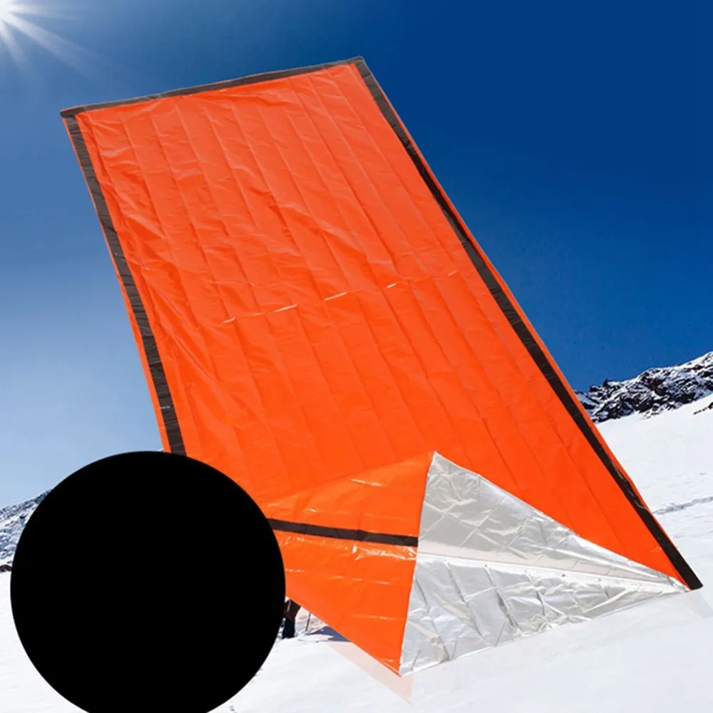

Survive Outdoors Longer Emergency Bivy Durable Heat Percent 90 Reflective Lightweight