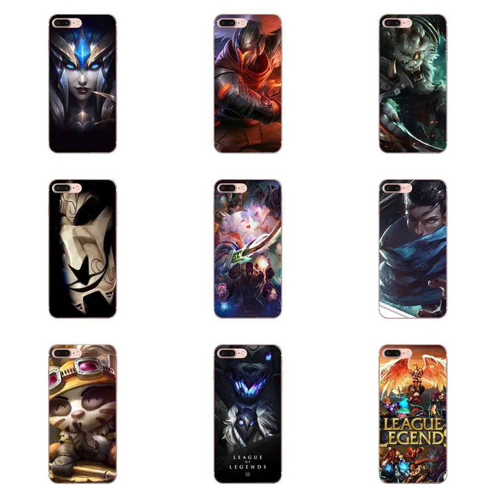 

Cute Phone Cases League Of Legends Lol Black For Xiaomi Redmi Mi Note 7 8 9 SE Pro Lite Go Play