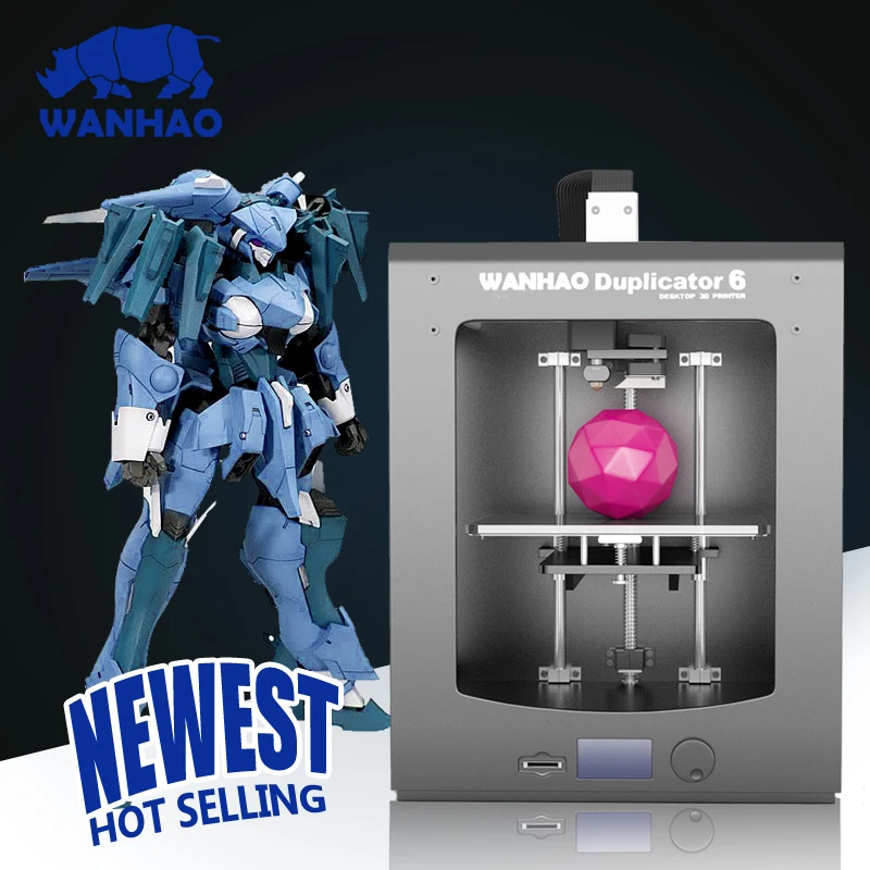 Top sell Wanhao printer 3D diy kit D6 3d printer Industrial Grade Jewelry Prototype Architect 3D
