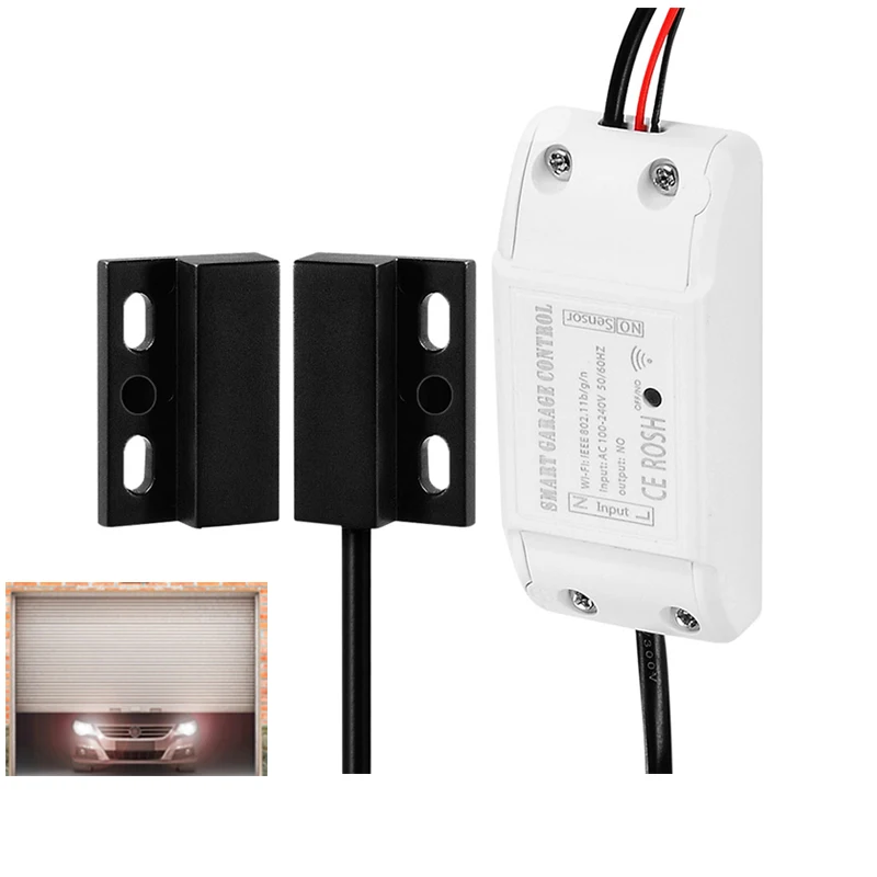 

Wifi Electric Garage Door Gate Opener Relay Switch Controller For Tuya Smart Life Home Automatic For Alexa Google Home Mini If#8