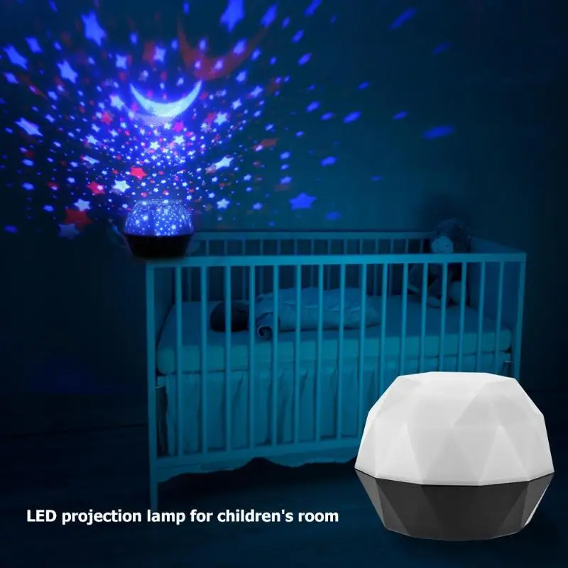 Светодиодный проектор со звездами ночник лампа Astro Sky Проекция Космос светодиодный ночник лампа детский подарок украшение дома