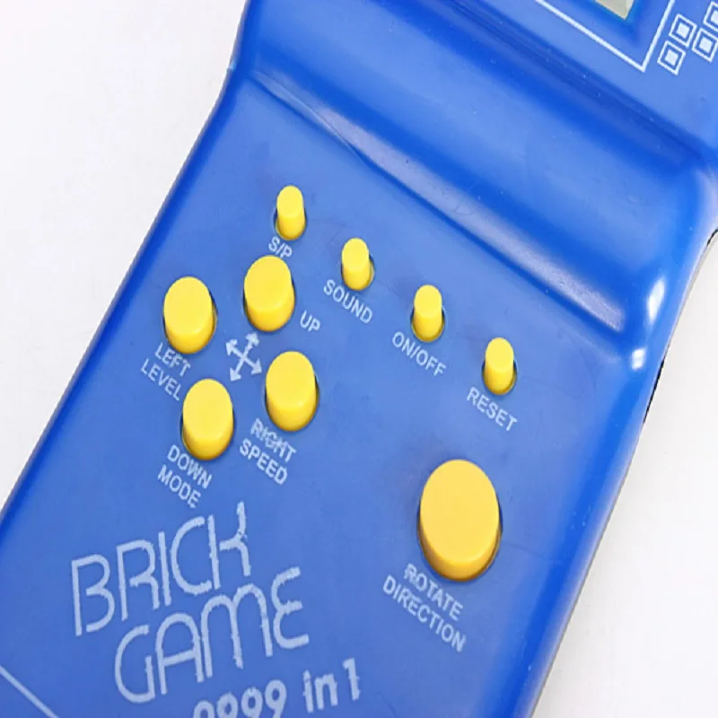 Classic Game Hand Held LCD Electronic Games Toy Nostalgic Radom Color Plastic Toys For Children Kids  Intelligent Game machine