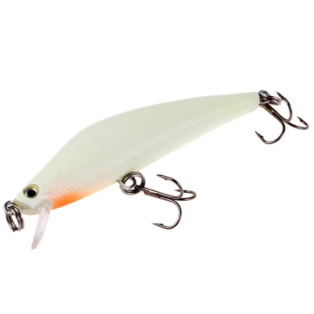 3D Luminous Night Fishing Minnow Lure Artificial baits tackle 82mm 8g