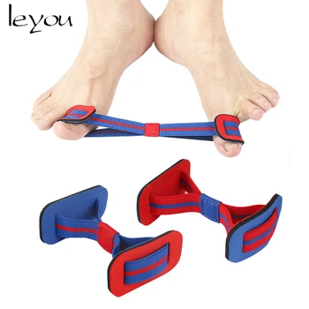

Leyou Hallux Valgus Corrector Foot Care Toe Separator Belt Toe Bunion Corrector Straightener Big Toe Stretcher Separators