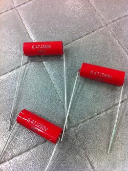 

Suq 10Pcs Audiophiler Axial MKP 0.47UF250VDC HIFI DIY audio grade capacitor for tube guitar amps
