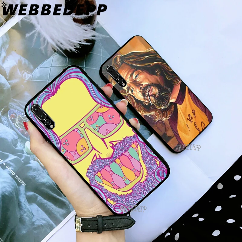 WEBBEDEPP большой Lebowski Мягкий ТПУ чехол для Huawei Y6 Y7 Prime Y9 Mate 10 20 Lite Pro Nova 2i 3i 4|Бамперы| |
