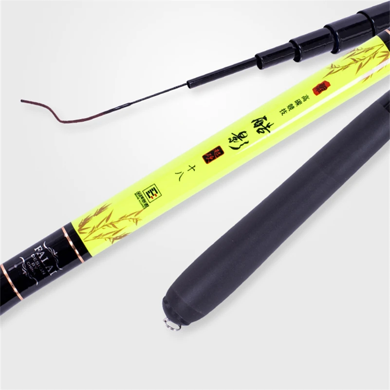 Material de Carbono Vara de Pesca Vara de Pesca para a Carpa Alta Super Difícil Competição Pólo Carpa Taiwan Telescópica para a Grande Peixe 8 Pólo Carpa vara de Pesca Vara De