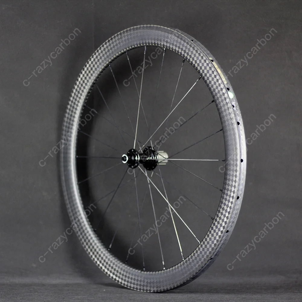 Wholesale Front 50 and Rear 60 Carbon 12k Wheelset Clincher Full carbon Super Light 700c Road Bike | Спорт и развлечения