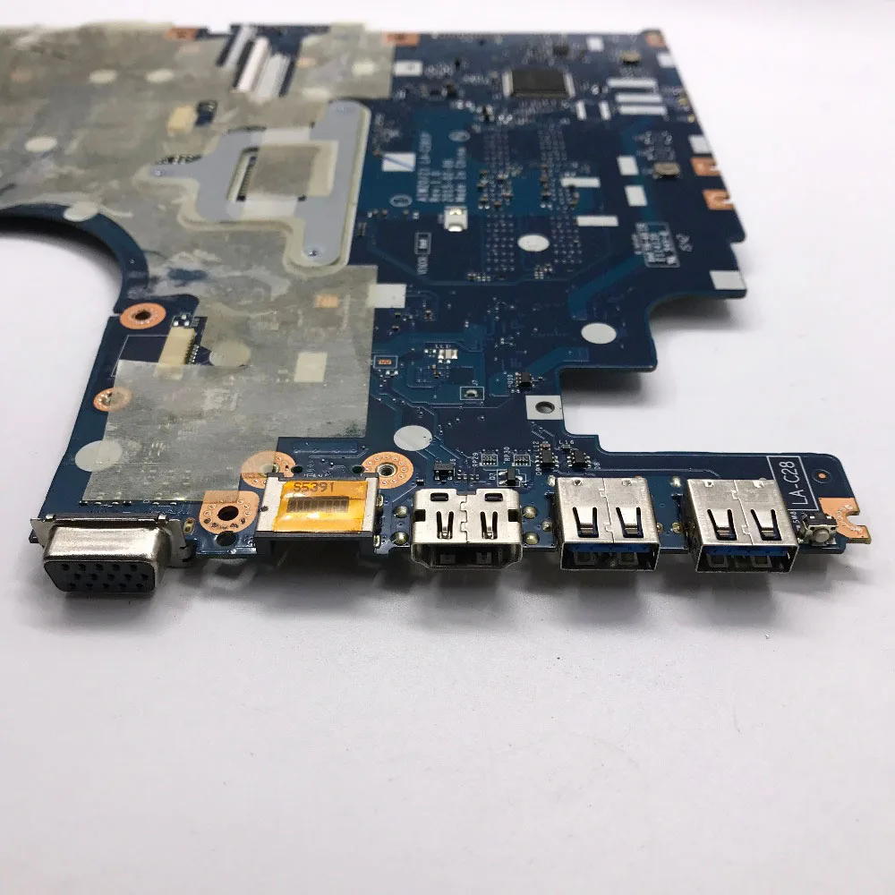 Seller  KEFU LA-C282P mainboard For Lenovo Notebook Z51-70 AIWZ0/Z1 LA-C282P laptop motherboard I5-5200U R9