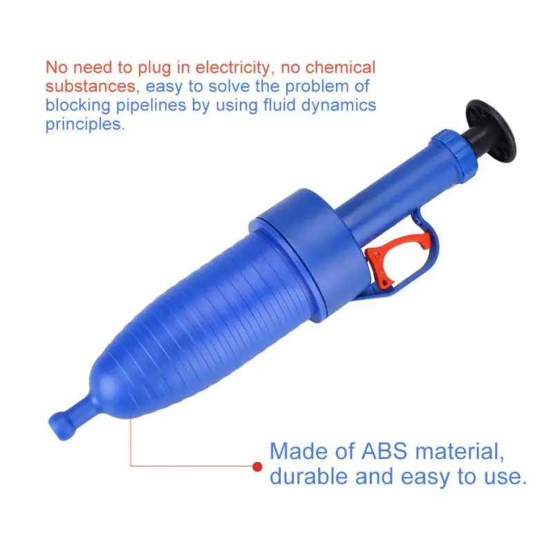 1PC Handle Powerful Suction Plunger Toilet Cleaner Drain Buster Air