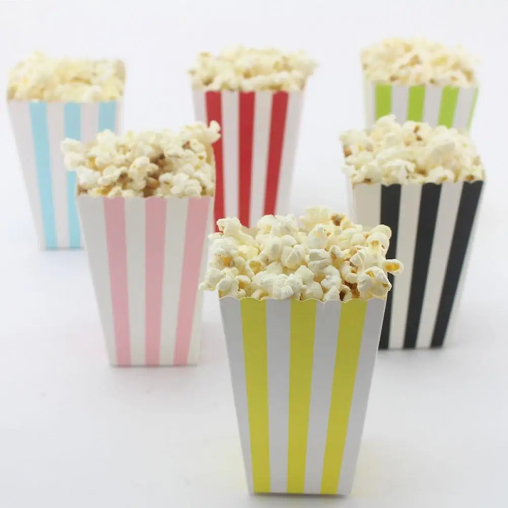 Buy 6pcs/lot Popcorn Cup Disposable Cups For Party