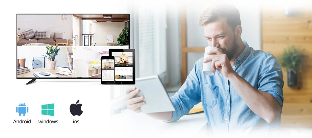 wifi camera cctv kit remote view