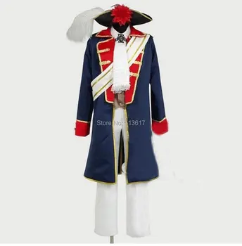 

APH Axis Powers Hetalia Prussia 7 Years War Uniform Cosplay Costume-made uniform set