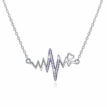 

925 Sterling Silver Necklace Pendant Swarovsk Women Crystal Fine Choker Gift For Lady Wedding Jewelry Bridesmaid Gift Collares
