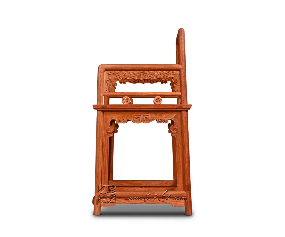 Six chi Holding Longevity mark стул с розочками и османским обеденным столом Узорчатое кресло спальня китайская мебель из розового дерева твердой древесины