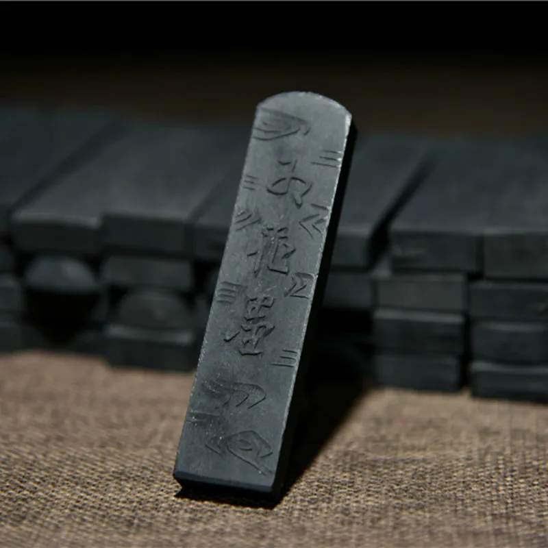 Calligraphy Ink Chinese Calligraphy Ink Stick Tinta China Ancient Pine Soot Calligraphy Writing Painting Sumi Ink Stick Block