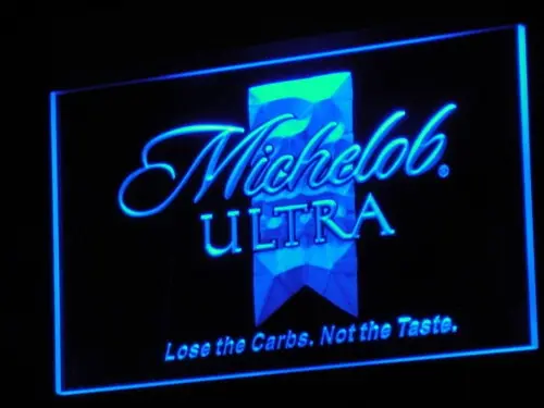 A051 Michelob ультра светодиодный неоновая вывеска