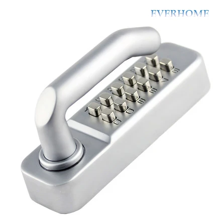 Zinc Alloy Keyless Combbyination Mechanical Digital Door Lock No Power Push Button Code Locks FREE SHIPPING
