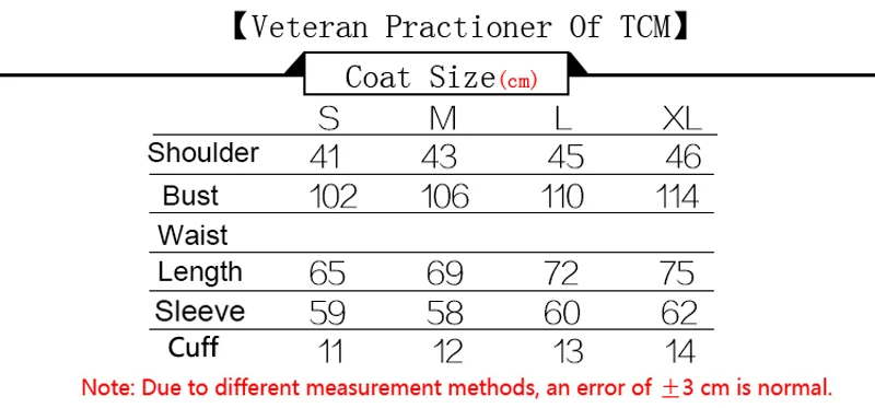 lolita dress coat(veteran practioner of TCM)-coat size