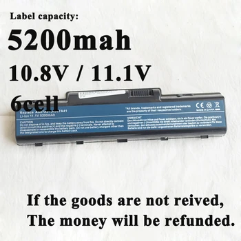

New 6 cell Laptop Battery For Acer Aspire 4710 4720 5335Z 5338 5536 5542 5542G 5734Z 5735 5735Z 5740G 7715Z 5737Z 5738 5738Z