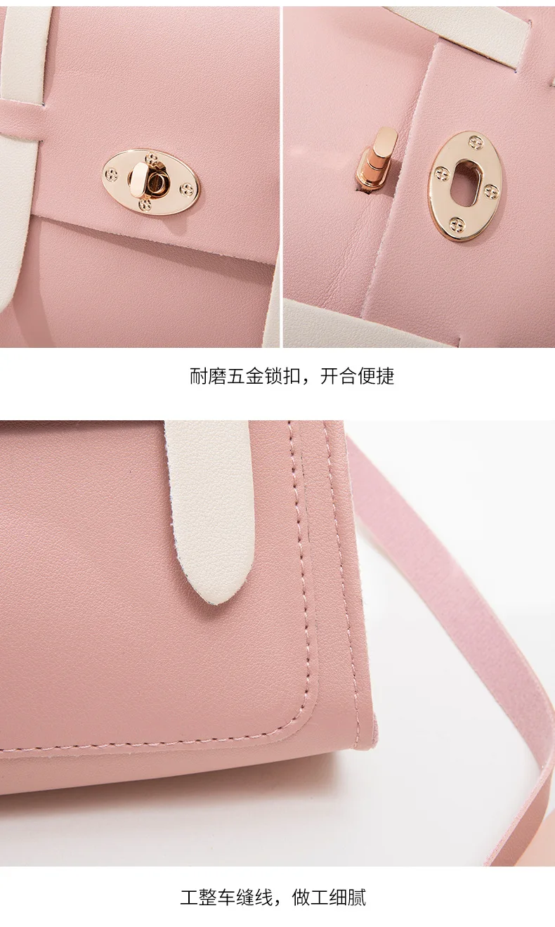 Маленький женский рюкзак, сумка через плечо для девочек-подростков, детская Южная Корея, модная многофункциональная мини-сумка для женщин