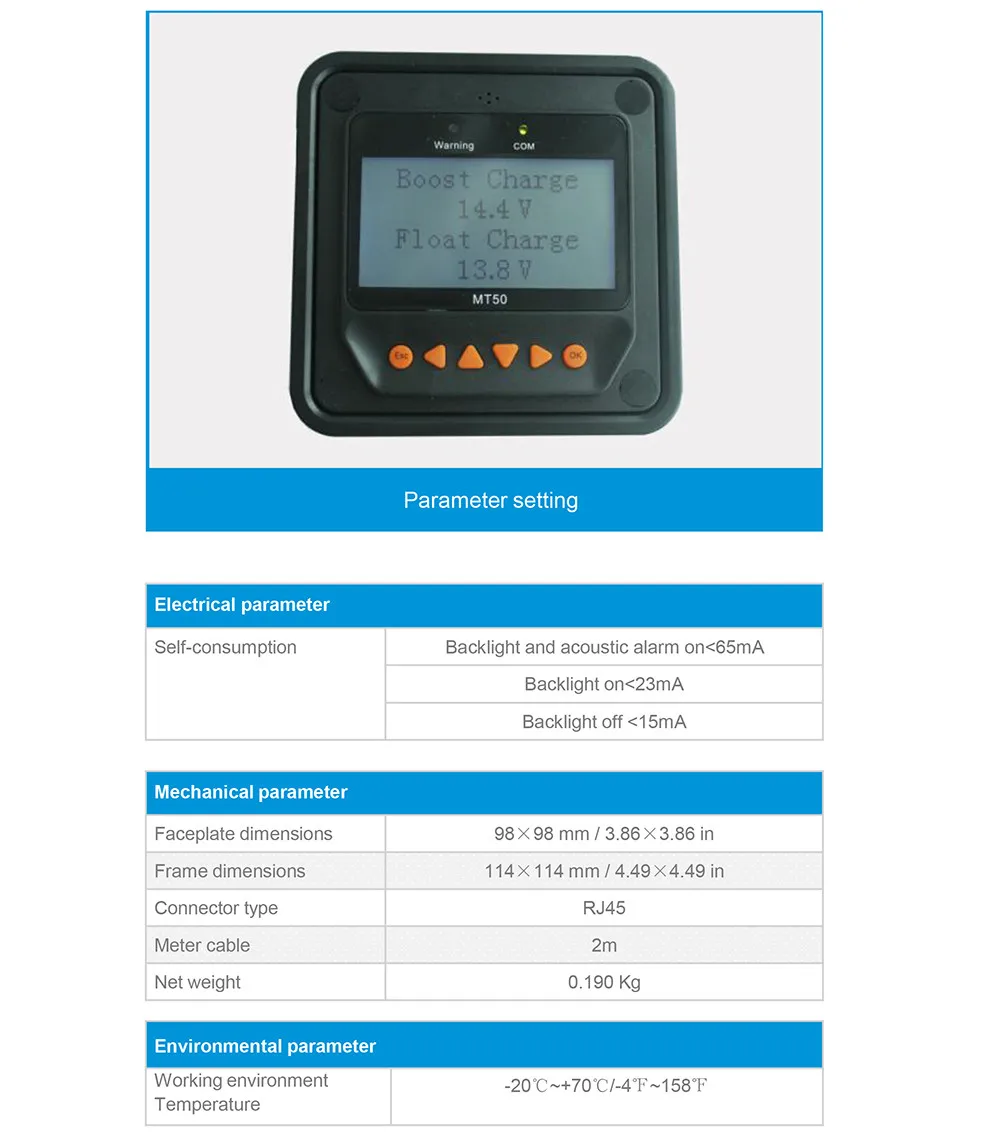 Carregador de Bateria Cabo de Computador e Bluetooth Ebox para o Telefone Solar Painéis Série Controlador Ls1024b 10a 10 Ampères Usb Conectar 24 v ep 4 Controladores solares