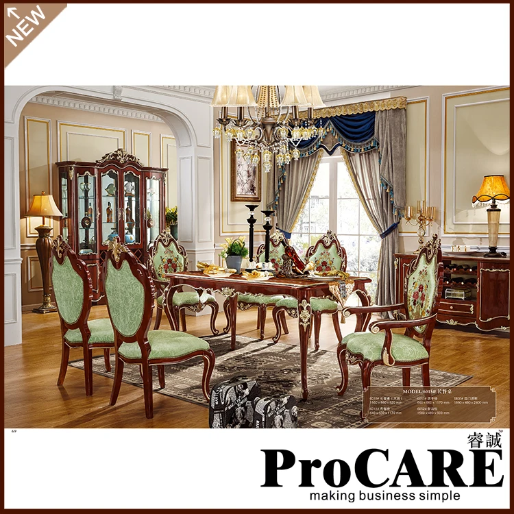 Hot selling olid wood dinning table set with 6 chairs Hot selling olid wood dinning table set with 6 chairs