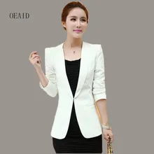 Черный блейзер, Женское пальто весна новые женские белые женские куртки блейзеры пальто Верхняя одежда женские костюмы дамские пальто куртки
