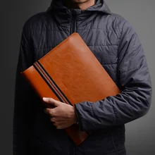 Из искусственной кожи чехол для ноутбука Тетрадь сумка чехол для ноутбука MacBook Air Pro retina 11/13/15 дюймов Сумка для ноутбука сумка для ноутбука Тетрадь сумка для переноски