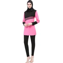 Мусульманский купальный костюм для женщин плюс размер 5XL ислам Альба пляж плавание ванна костюм для женщин плюс размер консервативный ислам Альба