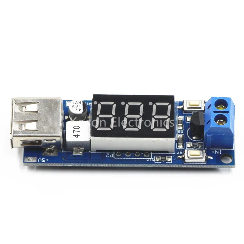 5 V Step понижающий модульный светодиодный экран с usb зарядным устройством для