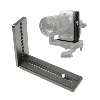 

Camera Vertical Shoot Quick Release L Plate Bracket Support Video for Canon Nikon Pentax Fujifilm Dji Ronin S zhiyun Crane2 v2