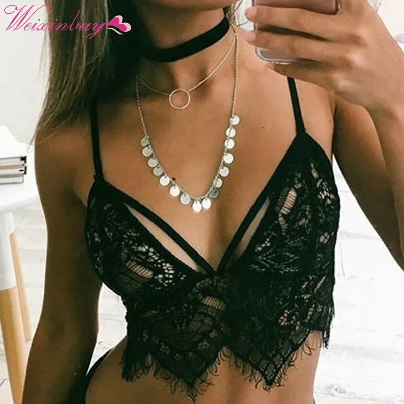 Summer Sexy Women Boho Underwear Sheer Lace Crohet Bralette Bras Crop Bustier Cami Tank Tops Sexy Tops Summer Sexy Women Boho Underwear Sheer Lace Crohet Bralette Bras Crop Bustier Cami Tank Tops Sexy Tops