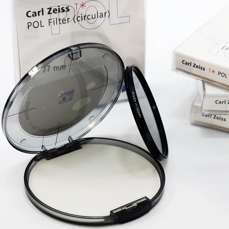 Оригинальный Круглый поляризационный фильтр Carl Zeiss T * POL 67 мм 72 77 82 Cpl многослойный