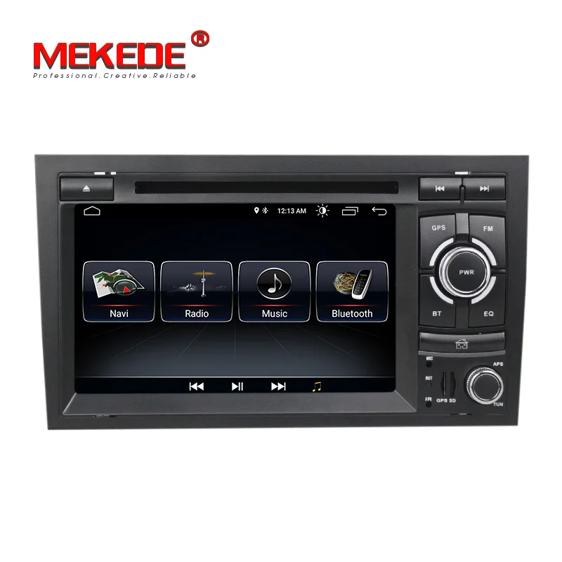 

MEKEDE Android8.1 Quad-core 1024*600 car dvd player gps navigator for Audi A4 GPS (2002-2008) Audi S4/RS4/8E/8F/B9/B7 car radio