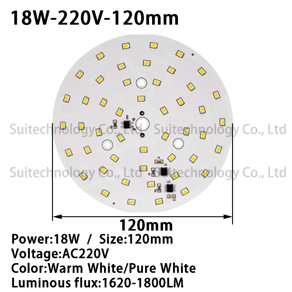 Lâmpadas de led de 220v ac para